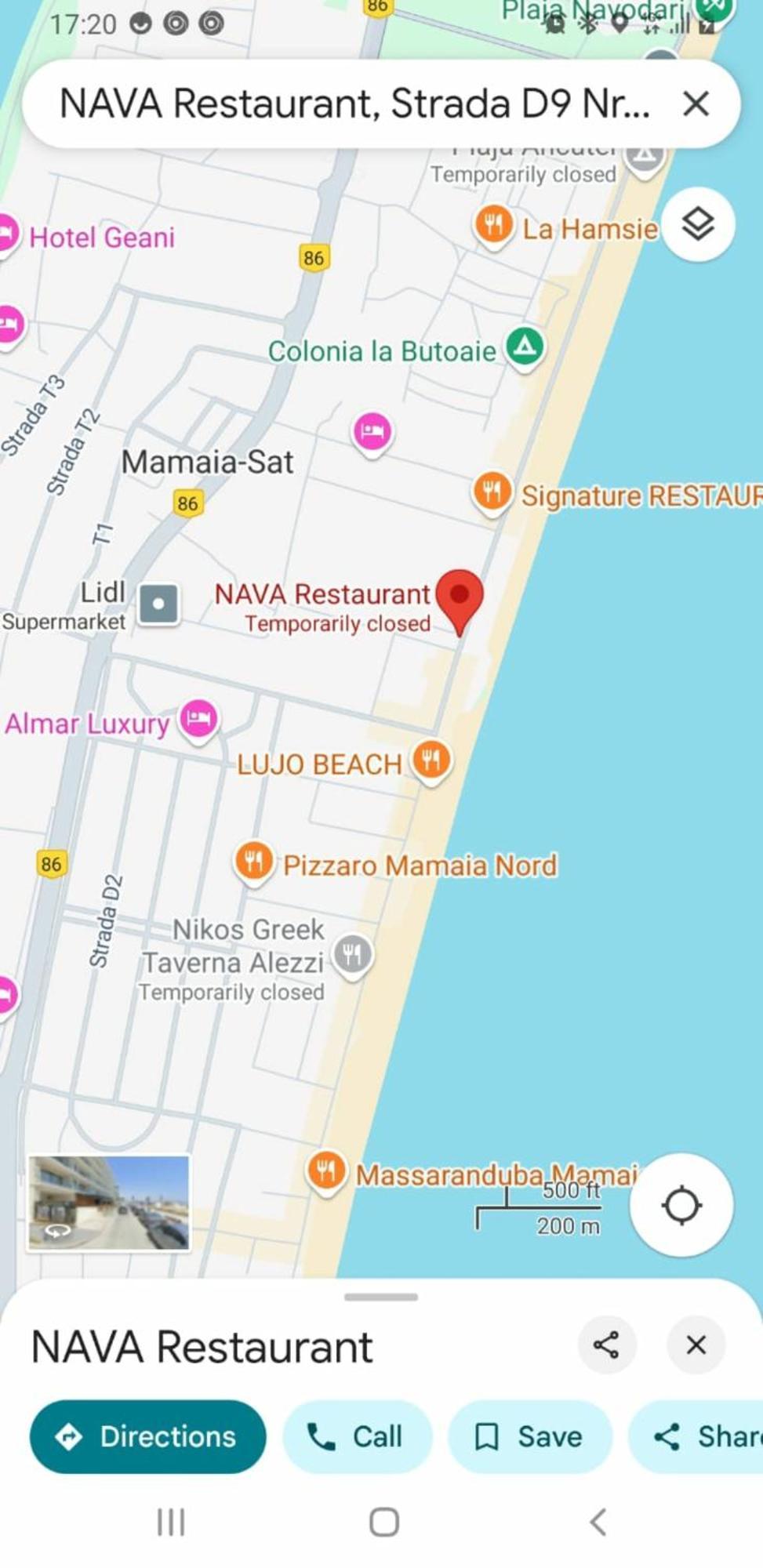 Seafront Papaya Apartment Navodari Exterior photo
